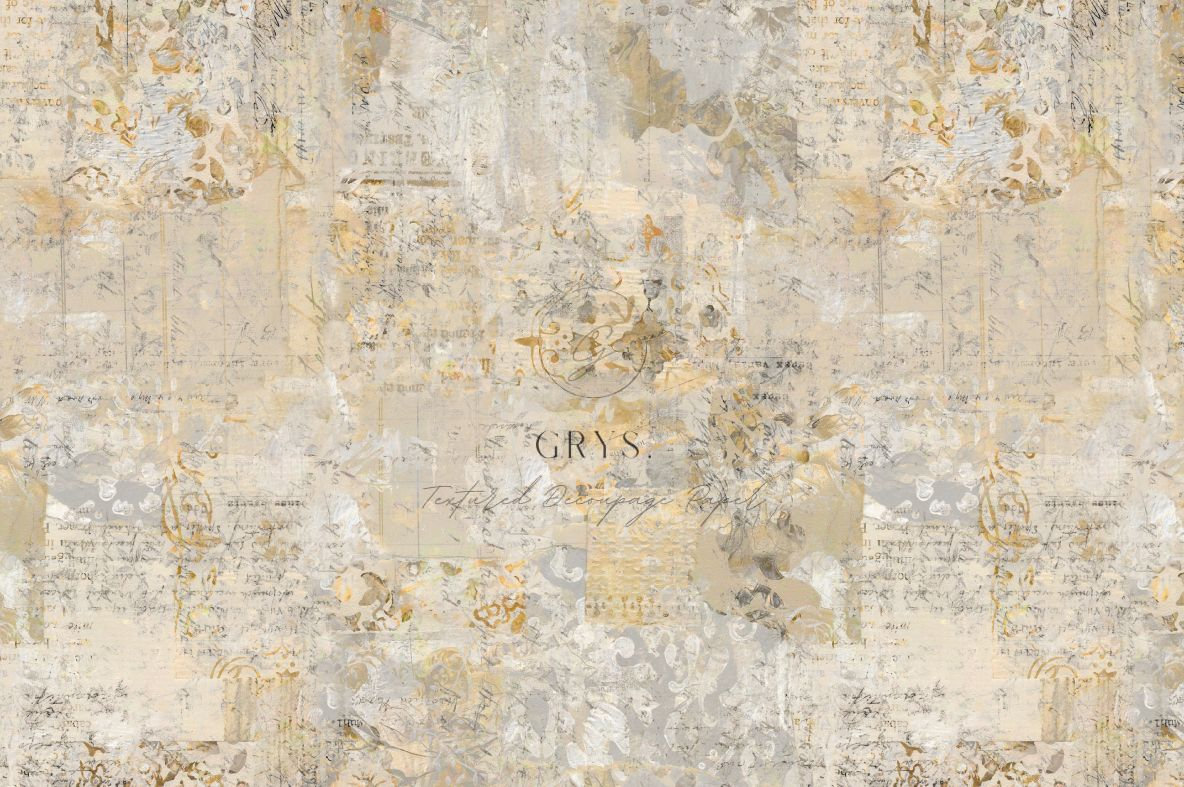 grystextureddecoupagepaperscriptytexture