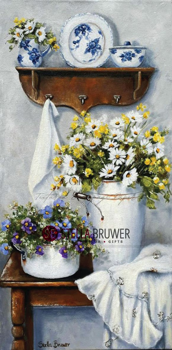 grystextureddecoupagepaperstellacolabladiesroom