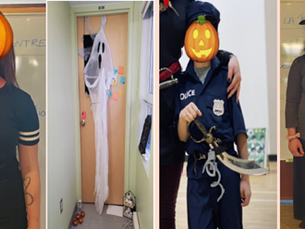 THE FONDATION SANTÉ CÔTE-DE-GASPÉ SUPPORTS THE CÔTE-DE-GASPÉ YOUTH CENTRERS IN A HALLOWEEN CONTEST