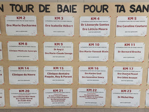 RESULT OF THE 3RD EDITION "UN TOUR DE BAIE POUR TA SANTÉ"
