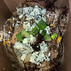 Black & Blue Baked Potato