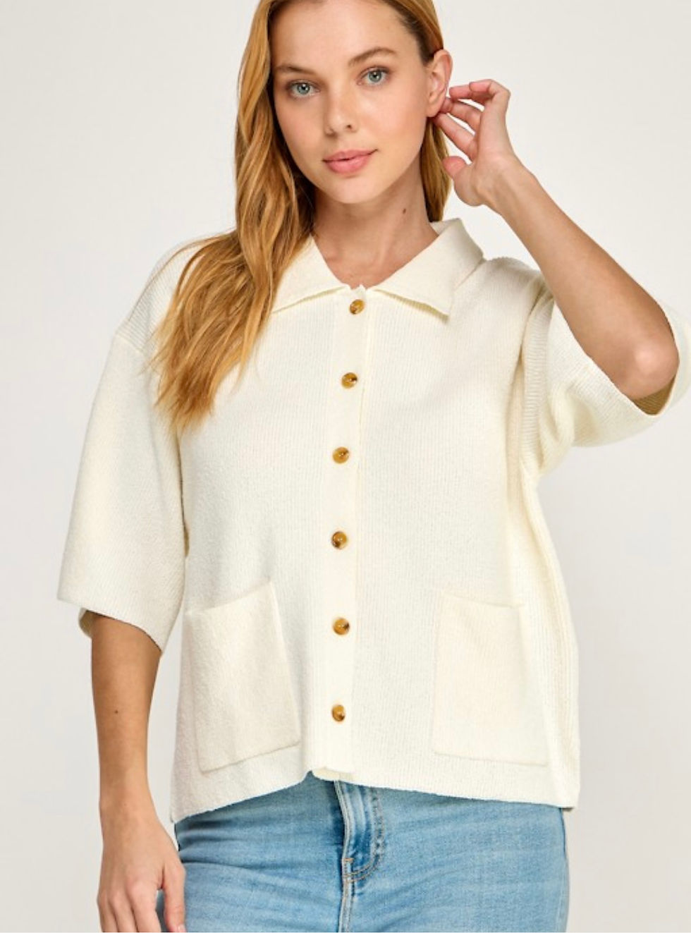 Thumbnail: Metropolitan Half Sleeve Sweater 950