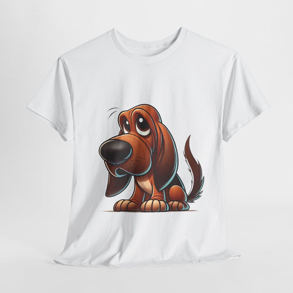 Miniaturbild: Bluthund, Hund Bloodhound 