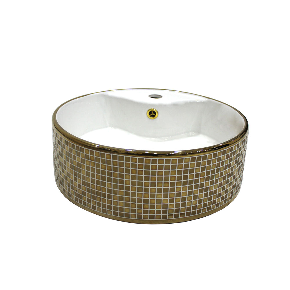 ZT8002A مغسلة ديكورية جرن