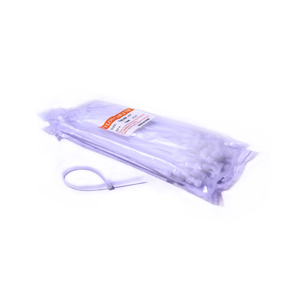 كيبل تاي أبيض