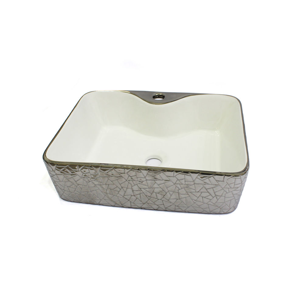 جرن مستطيل ابيض