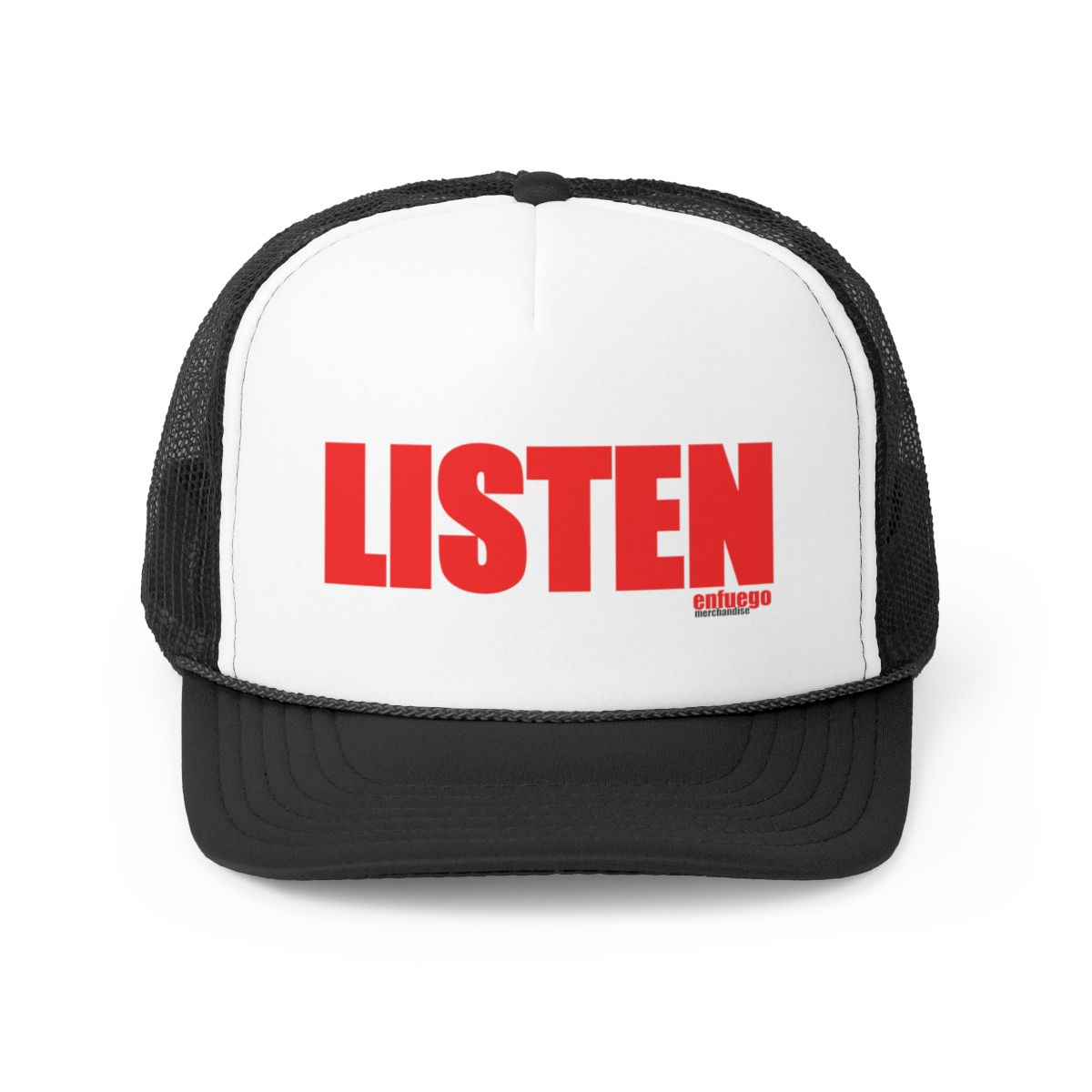 enfuego listen Trucker Caps
