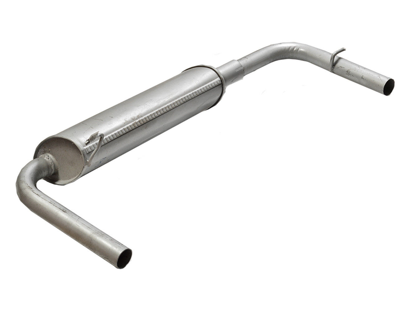 Глушник основний ВАЗ 2123 еліпс (закотний) 2 труби