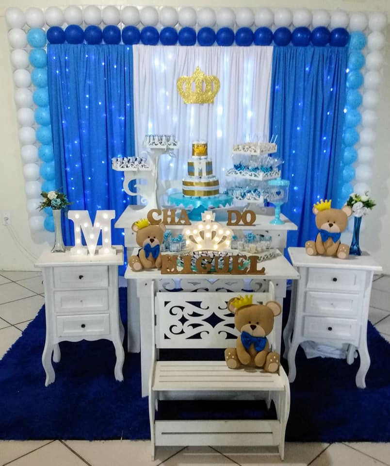 Decoração urso principe