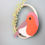 Miniature : Petit mobile du Rouge gorge en papier recyclé 15x26cm - Décor mural