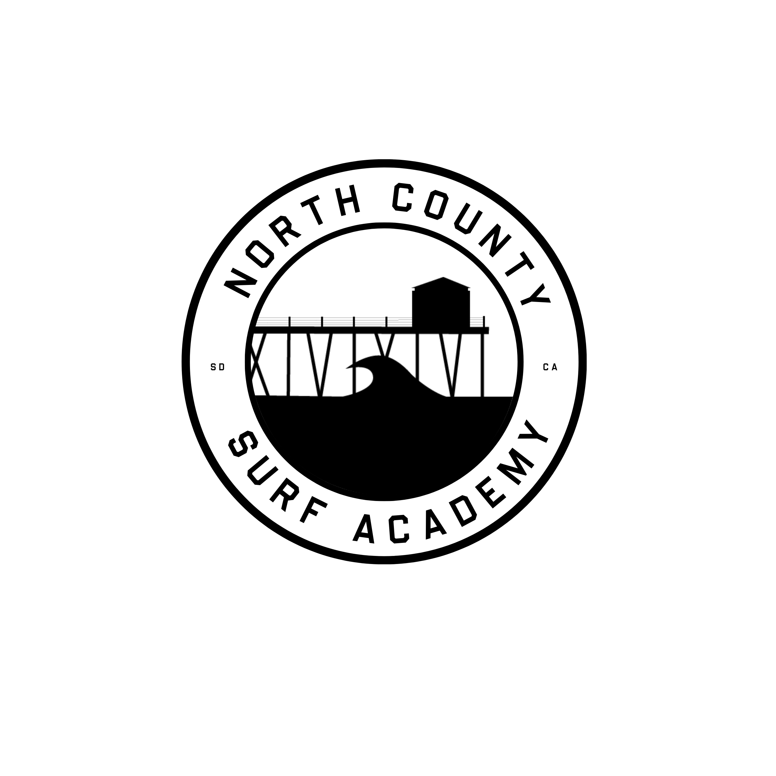 North County Surf Academy - Logo