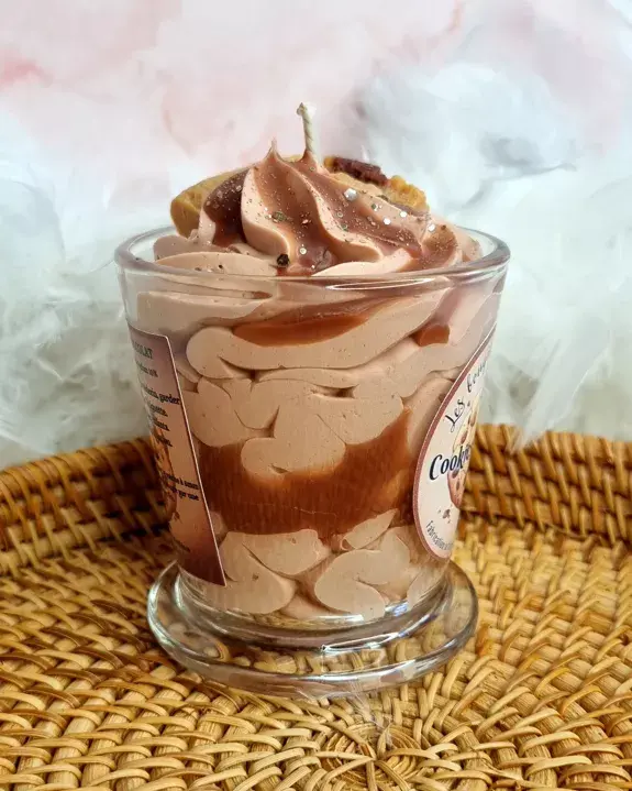 Bougie gourmande Cookies chocolat 130g