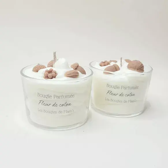 Bougie Gourmande Fleur de Coton