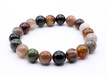 LUXURY JEWELLERY SEMI-PRECIOUS GEMSTONE BRACELETS TOURMALINE MOONSTONE COROCIDLE JASPER