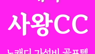 사왕CC 태국노캐디골프장