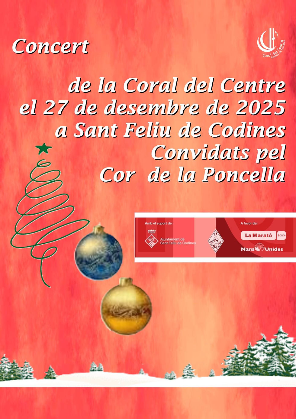 Concert de la Coral del Centre a Sant Feliu