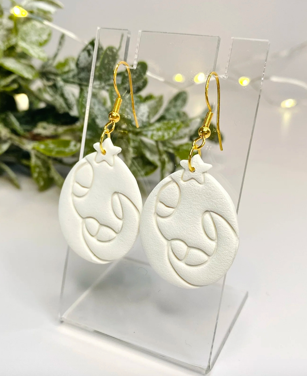 Beloved Clay Advent Dangles