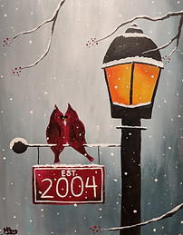 PAINTING - Snowy love birds.jpg
