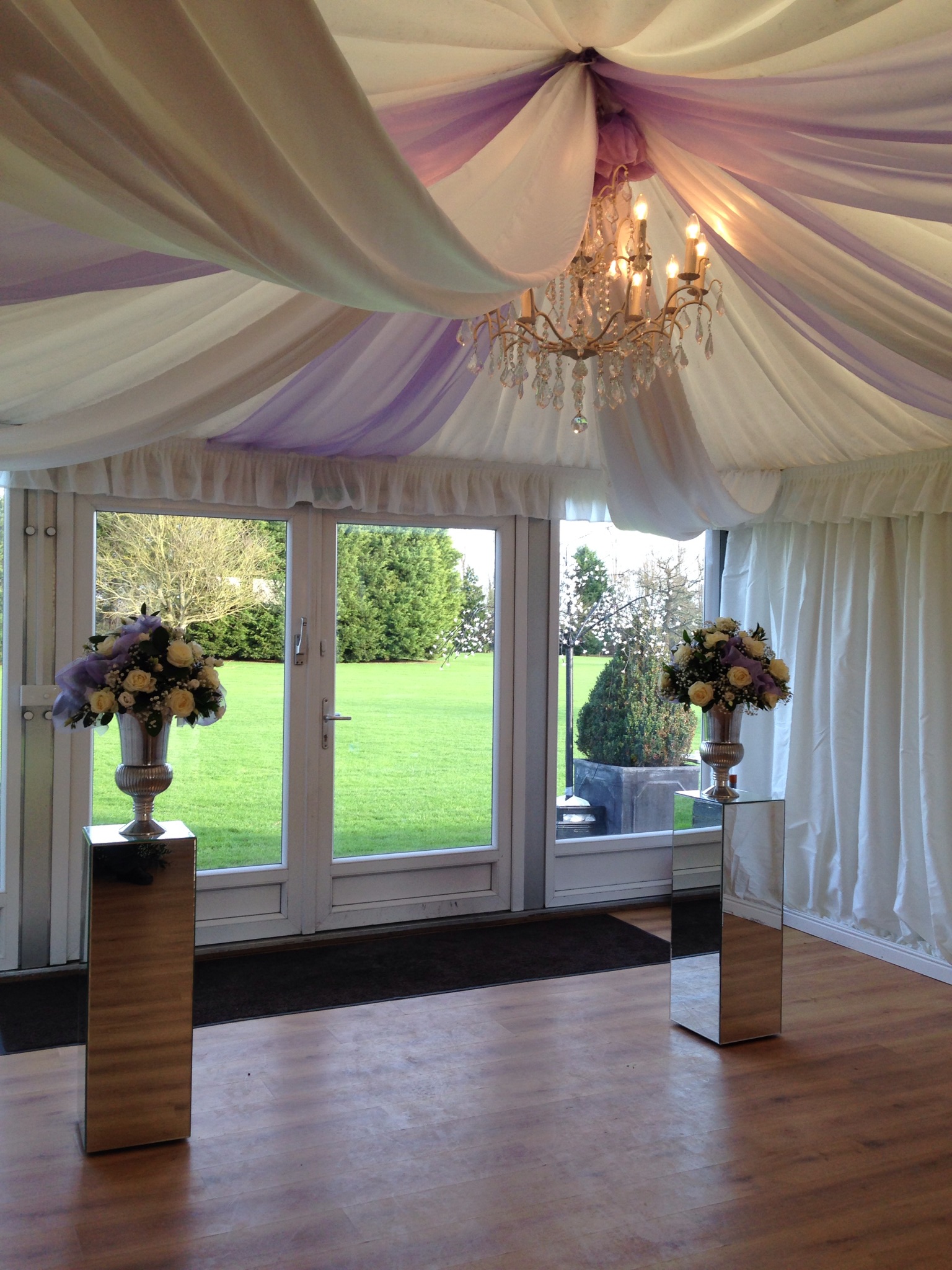 Wedding Canopies and swagging