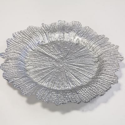 silver reef charger plate