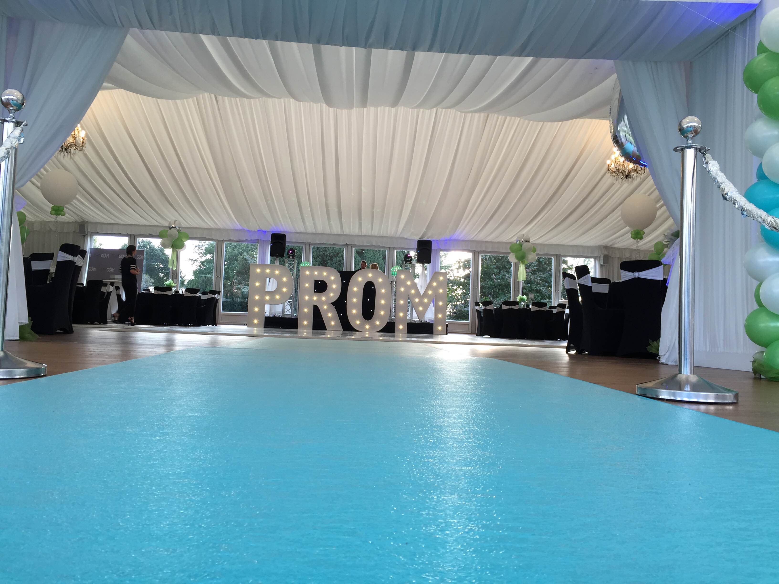 VIP Carpet Prom Teal