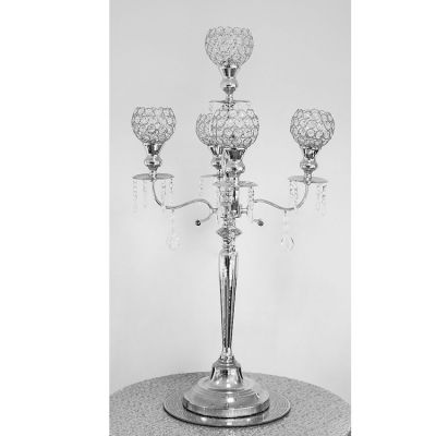 Crystal Goblet Candelabra hire