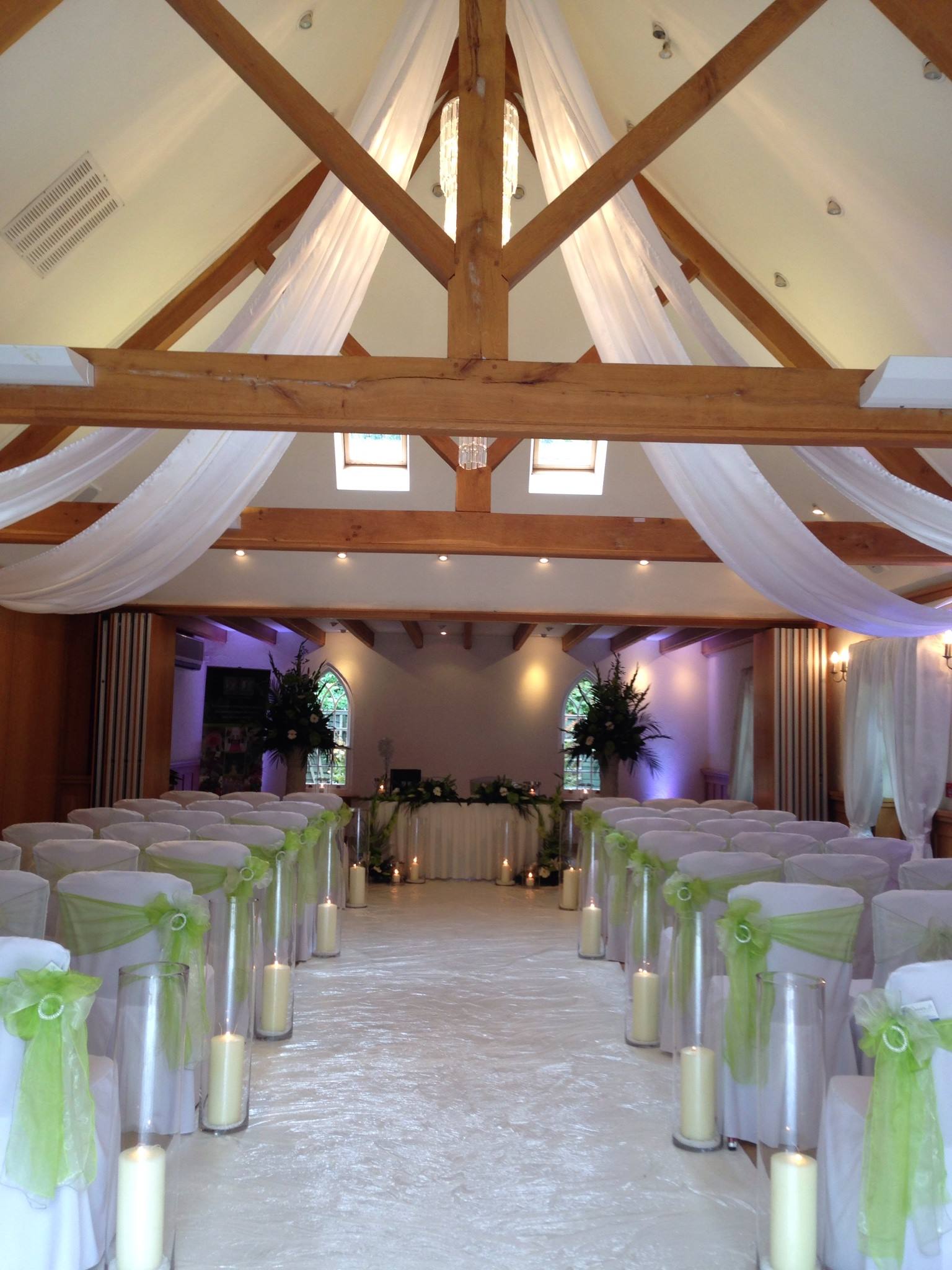 Wedding Canopies and swagging