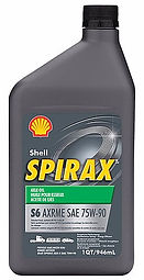 shell spirax s6 AXME transmission drivetrain lubricants