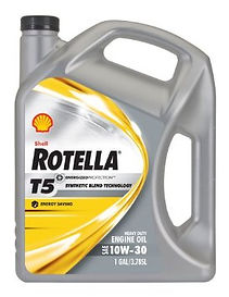 Shell's Rotella T5 Synthetic Blend engine oil