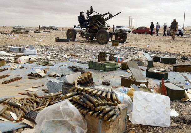 Armed troops in Libya. Image credit: BRQ Network.