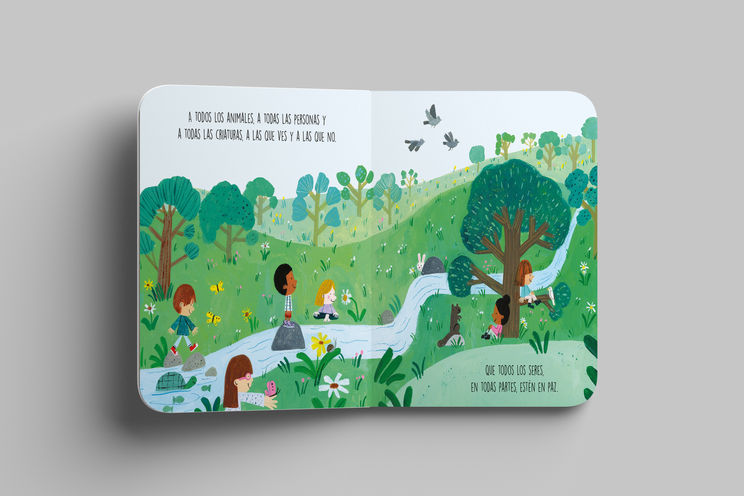 maquetación de libro infantil
