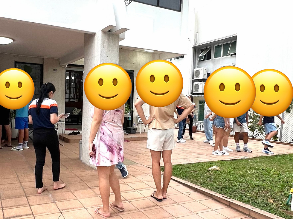 Open house at district 19, lorong ong lye