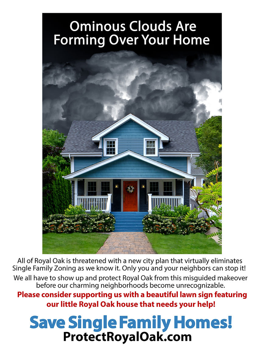 Ominous clouds forming over your home