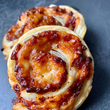 Caramelised Onion & Cheddar Rolls