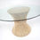Miniatura: Bamboo and glass top dining table