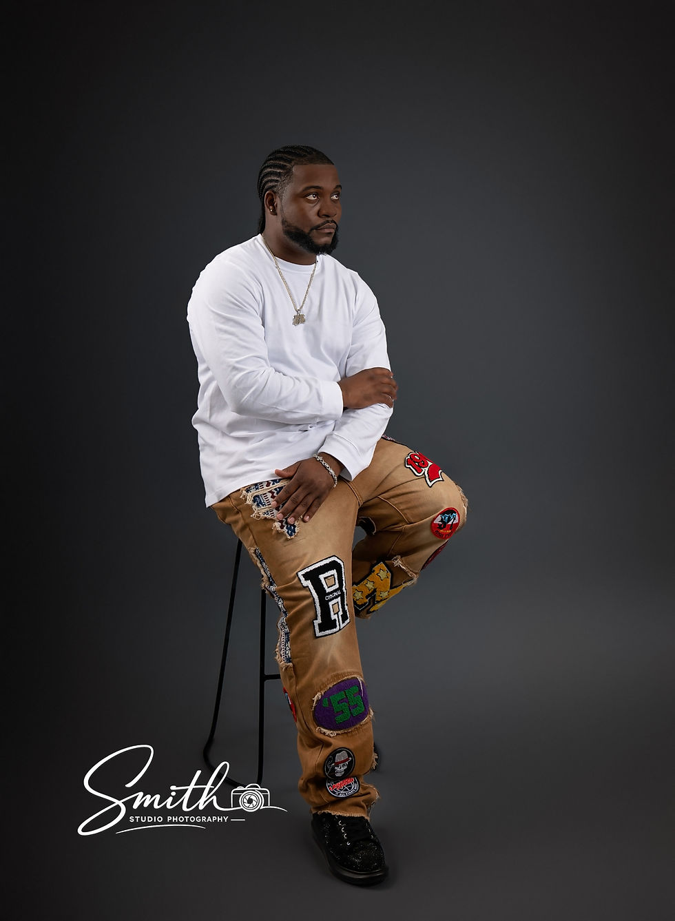 Adult birthday portrait session gifted by family member