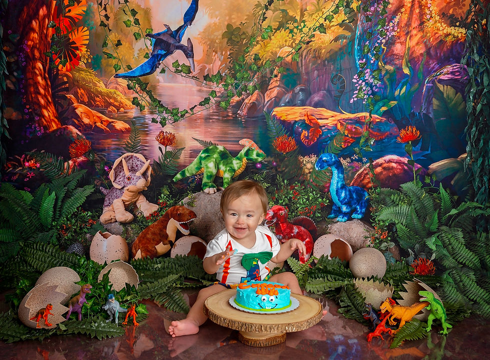 niceville photographer studio cake smash