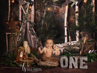 crestview photographer 1 year cake smash