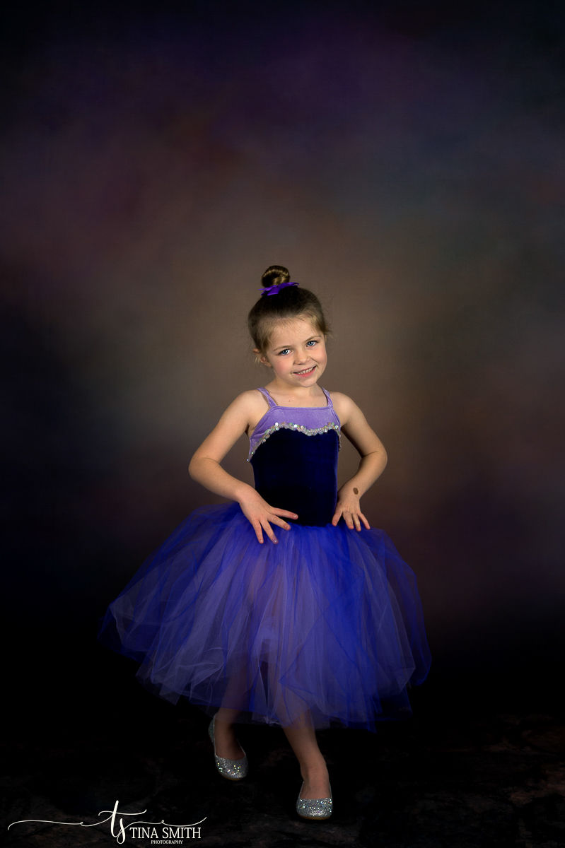Purple Tutu Dress sz 4