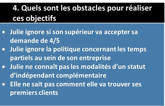 description obstacles pour objectifs méthode Kaizen