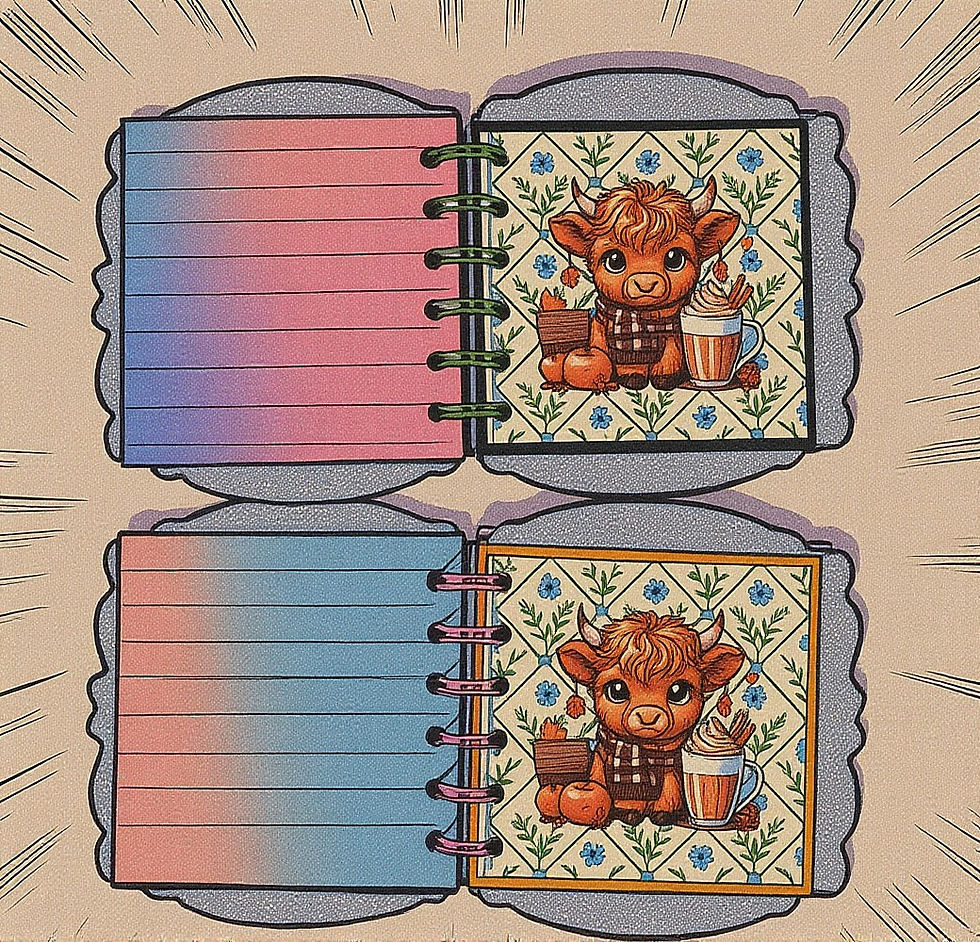 Miniatura: Otoño en el corazón Mini libreta