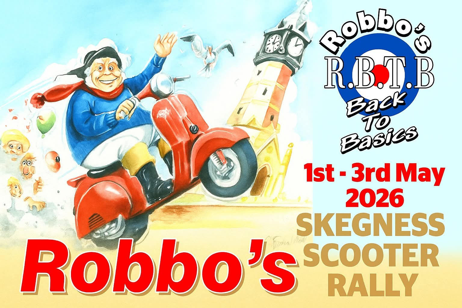 Robbo Rally Robbo's Skegness Scooter Rally 2026 | Soul in all Areas