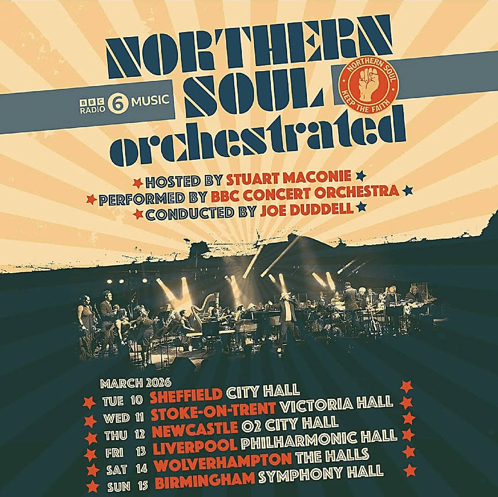 Northern Soul Orchestrated Tour UK