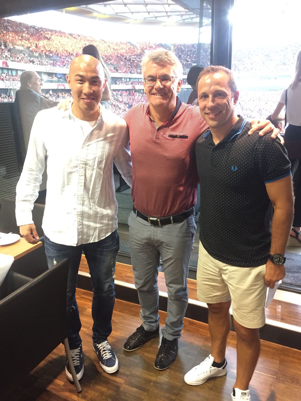 Guests of the Bundesliga at the Super Cup final
