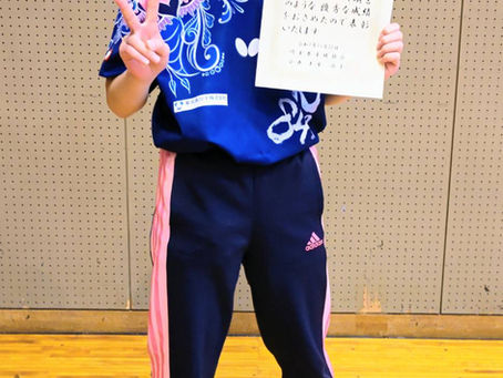 東アジアホープス日本代表選考会出場決定！！[卓球教室/初心者大歓迎]