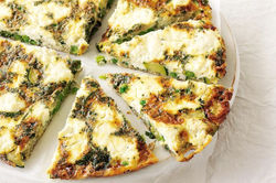 frittata-with-courgette-peas-mint-and-ri