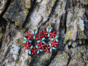 Floral Wreath Earrings