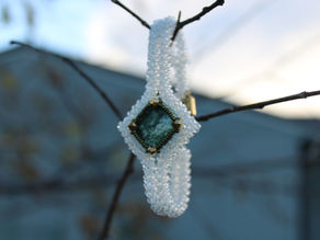 Diopside in Quartz Bracelet
