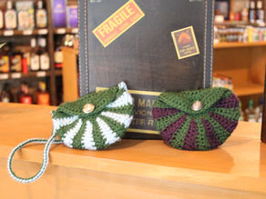 Striped Coin Purse