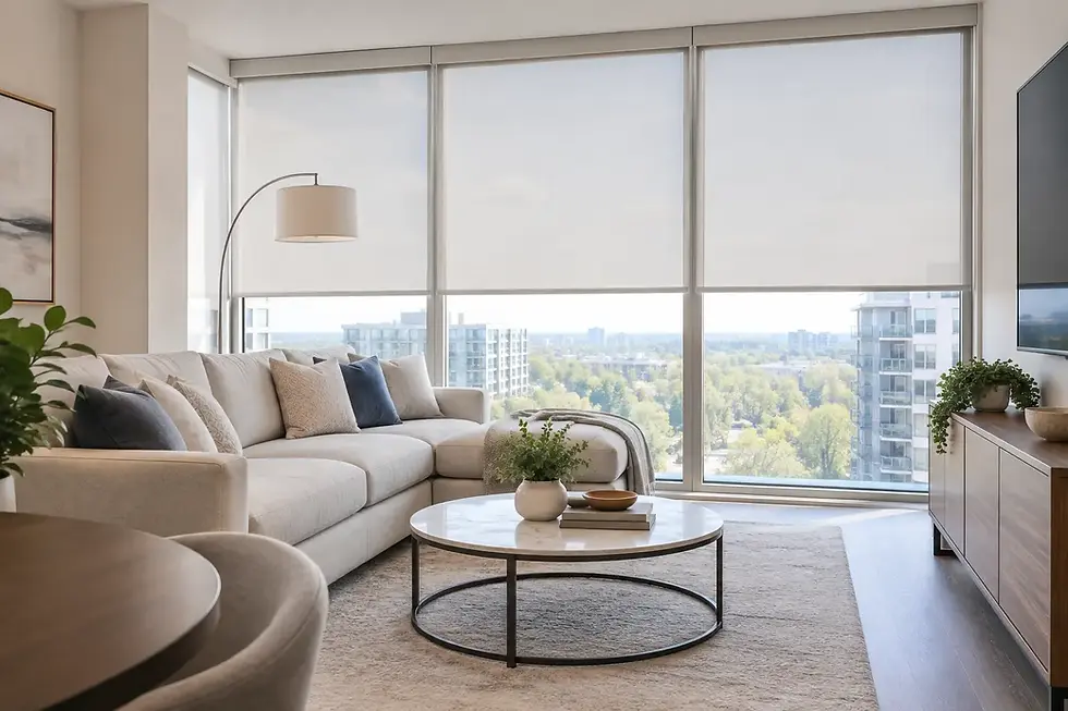 Condo Privacy Shade Project Alliston Solutions
